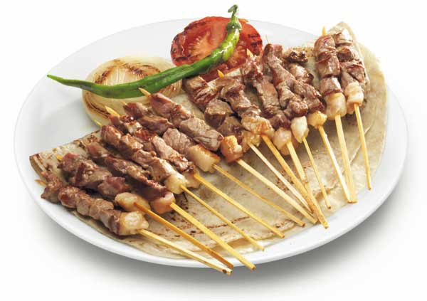 Beef skewers